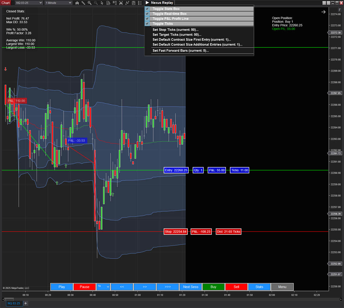 Nexus Bar Replay Premium